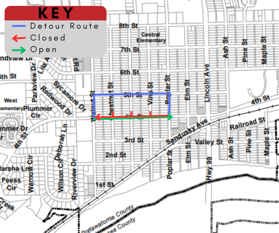 4th Street Road Closure - News Image